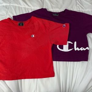 PACSUN CHAMPION Crop top bundle (xs/s)
